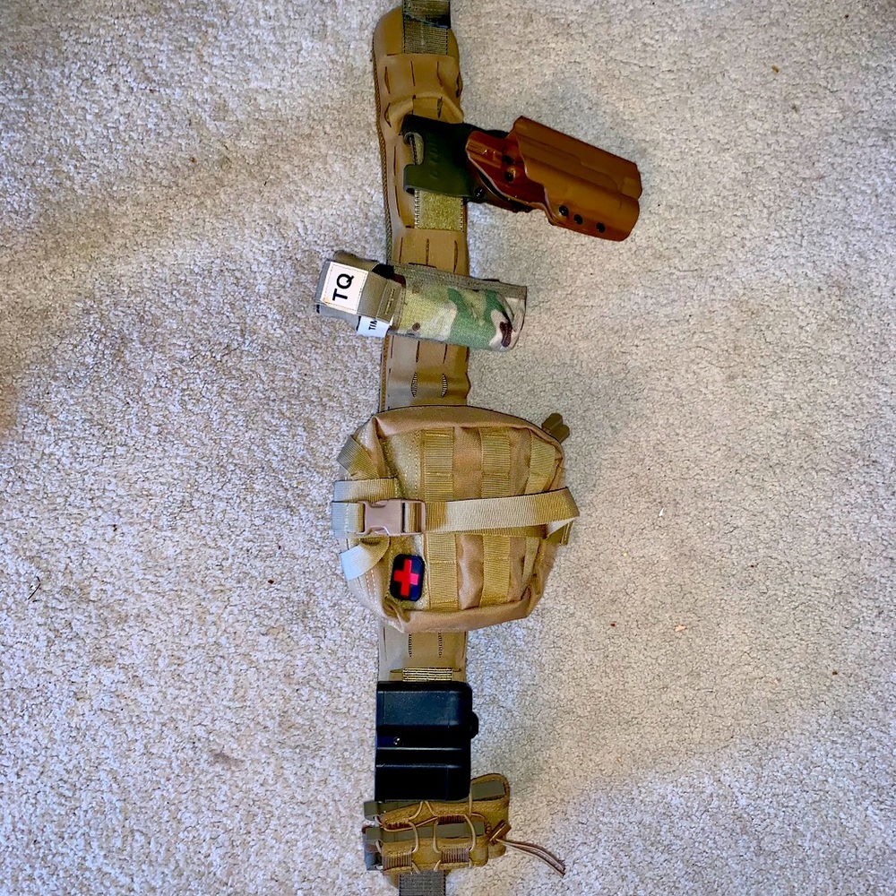 First Spear AGB + AGB pad + inner belt